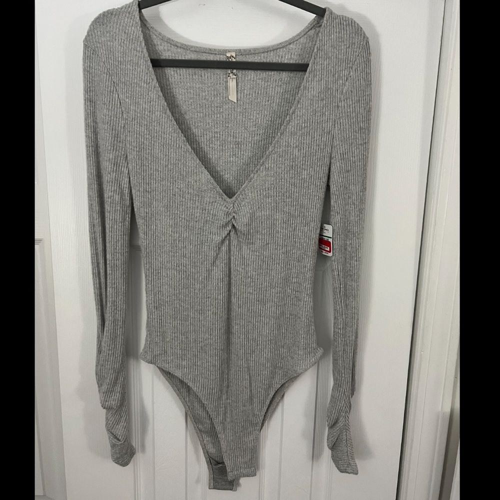 Free People Cozy Up With Me Bodysuit